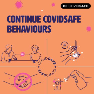 covidsafe behaviours