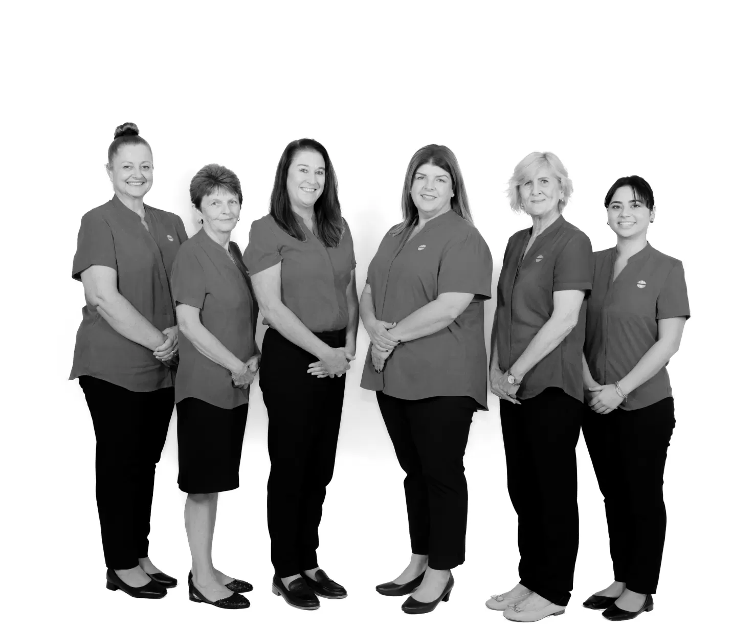 The Hunters Hill Medical Practice reception and administration team in uniform