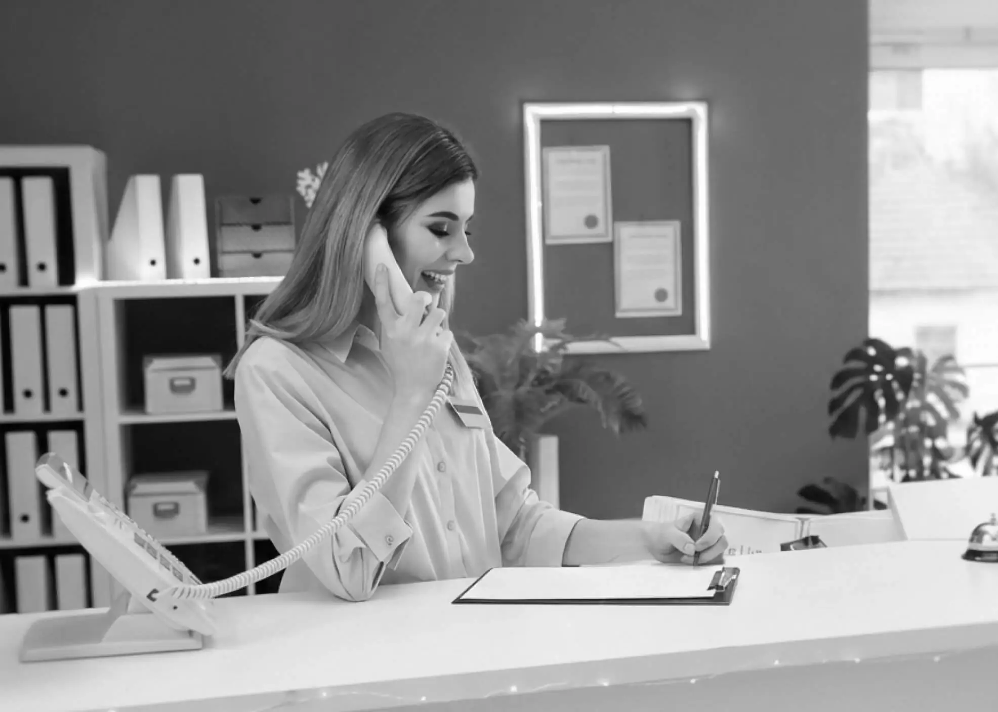 reception desk | HHMP